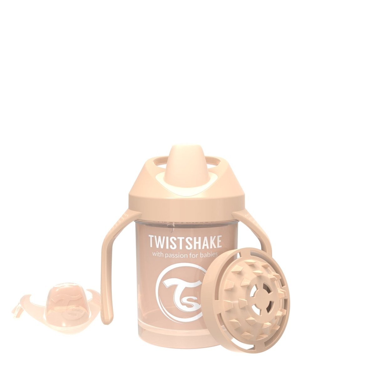 Twistshake Mini Cup 230mL - 4M+ - Pastel Beige - Twistshake - 2 - Baby & Kids - ThePharmacy
