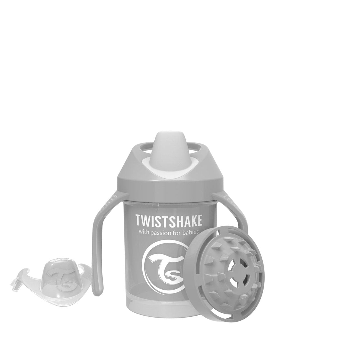 Twistshake Mini Cup 230mL - 4M+ - Pastel Grey - Twistshake - 2 - Baby & Kids - ThePharmacy