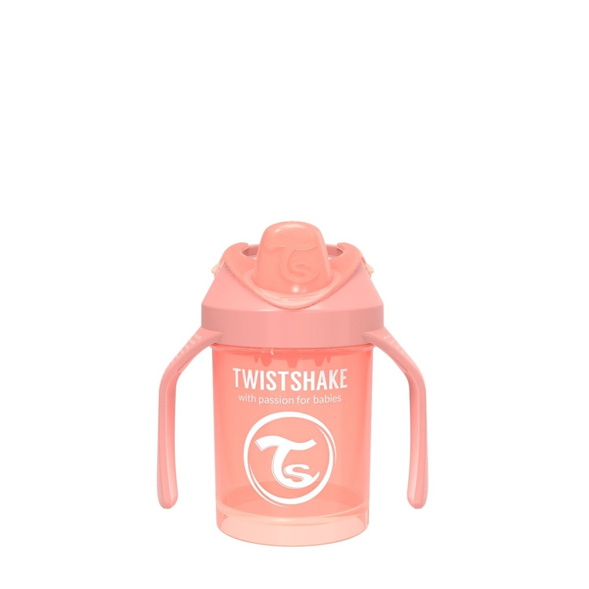 Twistshake Mini Cup 230mL - 4M+ - Pastel Peach - Twistshake - 1 - Baby & Kids - ThePharmacy