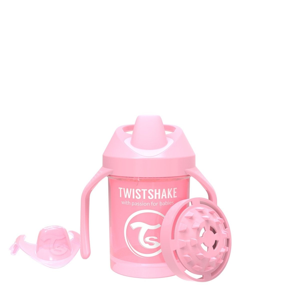 Twistshake Mini Cup 230mL - 4M+ - Pastel Pink - Twistshake - 2 - Baby & Kids - ThePharmacy