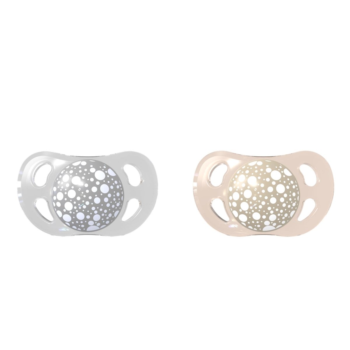 Twistshake Pacifier - 0 - 6M - Pastel Grey Beige (2 Pack) - Twistshake - 3 - Baby & Kids - ThePharmacy