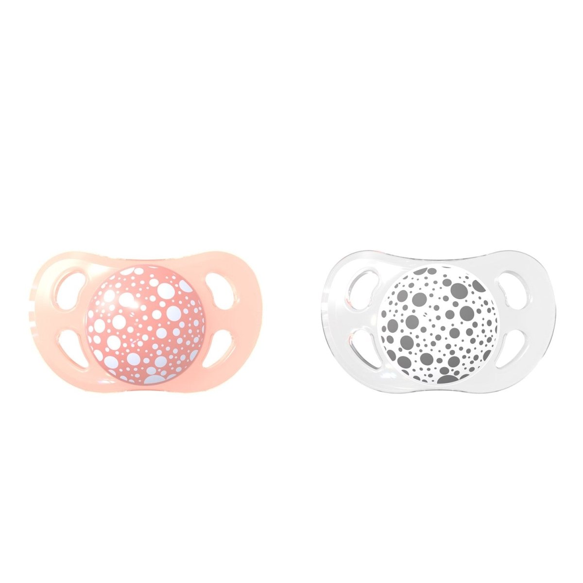 Twistshake Pacifier - 0 - 6M - Pastel Peach White (2 Pack) - Twistshake - 2 - Baby & Kids - ThePharmacy