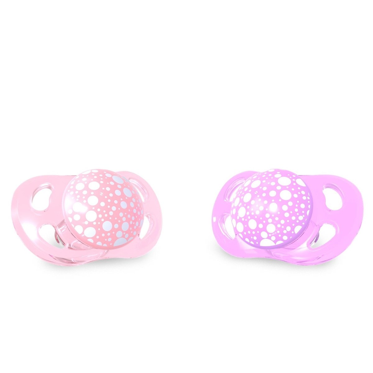 Twistshake Pacifier - 0 - 6M - Pastel Pink Purple (2 Pack) - Twistshake - 1 - Baby & Kids - ThePharmacy