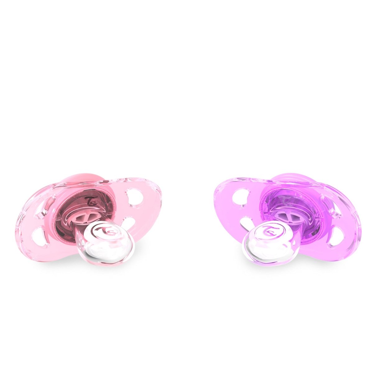 Twistshake Pacifier - 0 - 6M - Pastel Pink Purple (2 Pack) - Twistshake - 3 - Baby & Kids - ThePharmacy