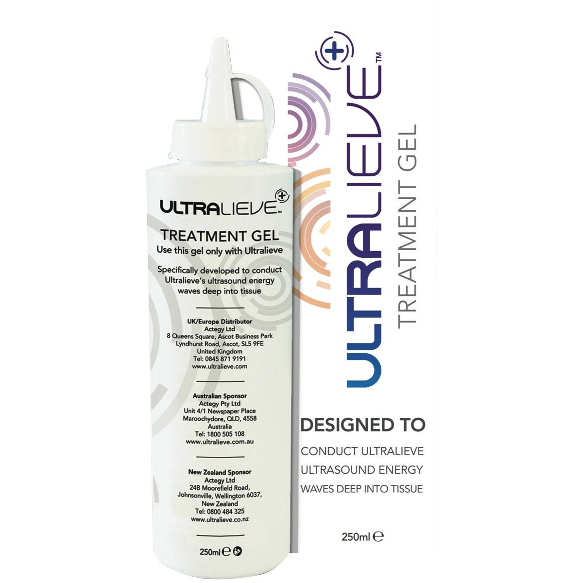 Ultralieve Ultrasound Gel 250mL - Ultralieve - 1 - Health - ThePharmacy