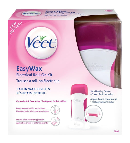 Veet EasyWax Electrical Roll - On Kit - ThePharmacy