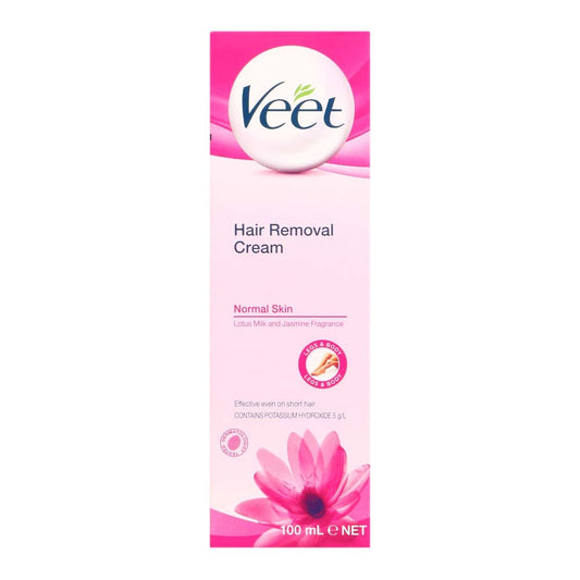 Veet Hair Removal Cream – Legs & Body - Normal Skin 100g - ThePharmacy