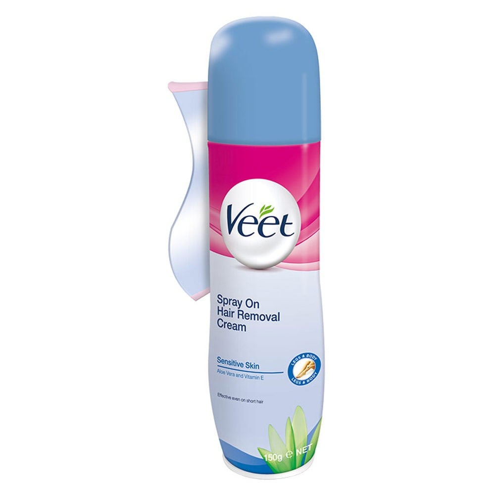 Veet Spray On Hair Removal Cream Sensitive 150g - Veet - 1 - Beauty & Essentials - ThePharmacy