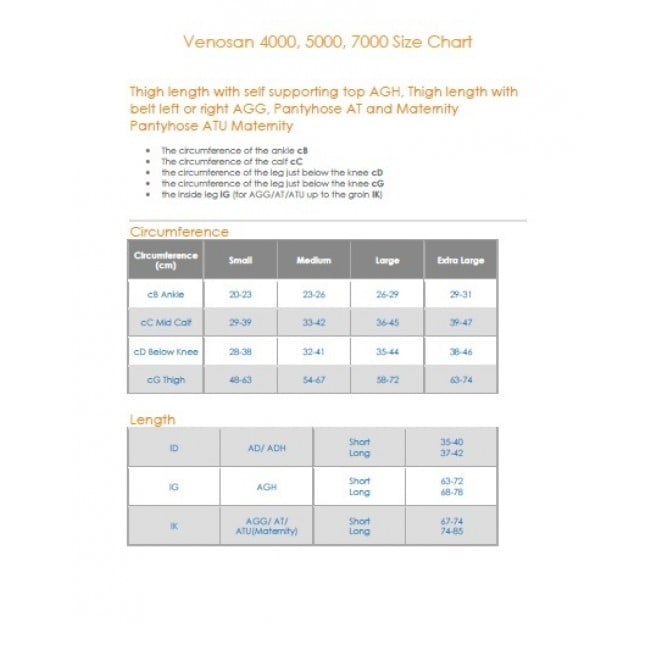 Venosan 4002 (23 - 32mmHg) Thigh High Stocking (Open Toe) BLACK - MEDIUM - Venosan - 1 - Brands - ThePharmacy