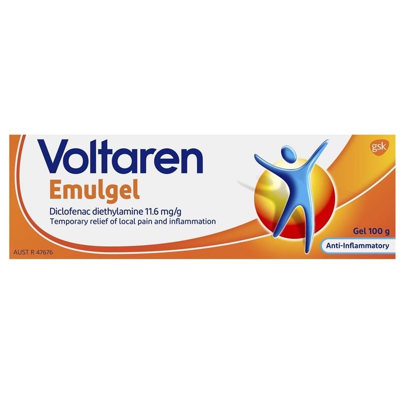 Voltaren Emulgel Muscle and Back Pain Relief 100g - Voltaren - 1 - Health - ThePharmacy