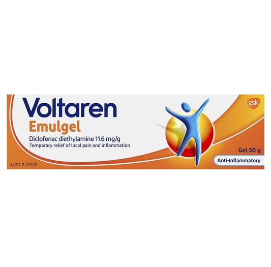 Voltaren Emulgel Muscle and Back Pain Relief 50g - Voltaren - 1 - Health - ThePharmacy