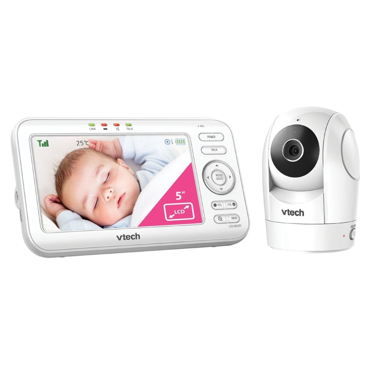 Vtech BM5500 Safe & Sound Tilt & Pan & Audio Baby Monitor - VTECH - 1 - Baby & Kids - ThePharmacy