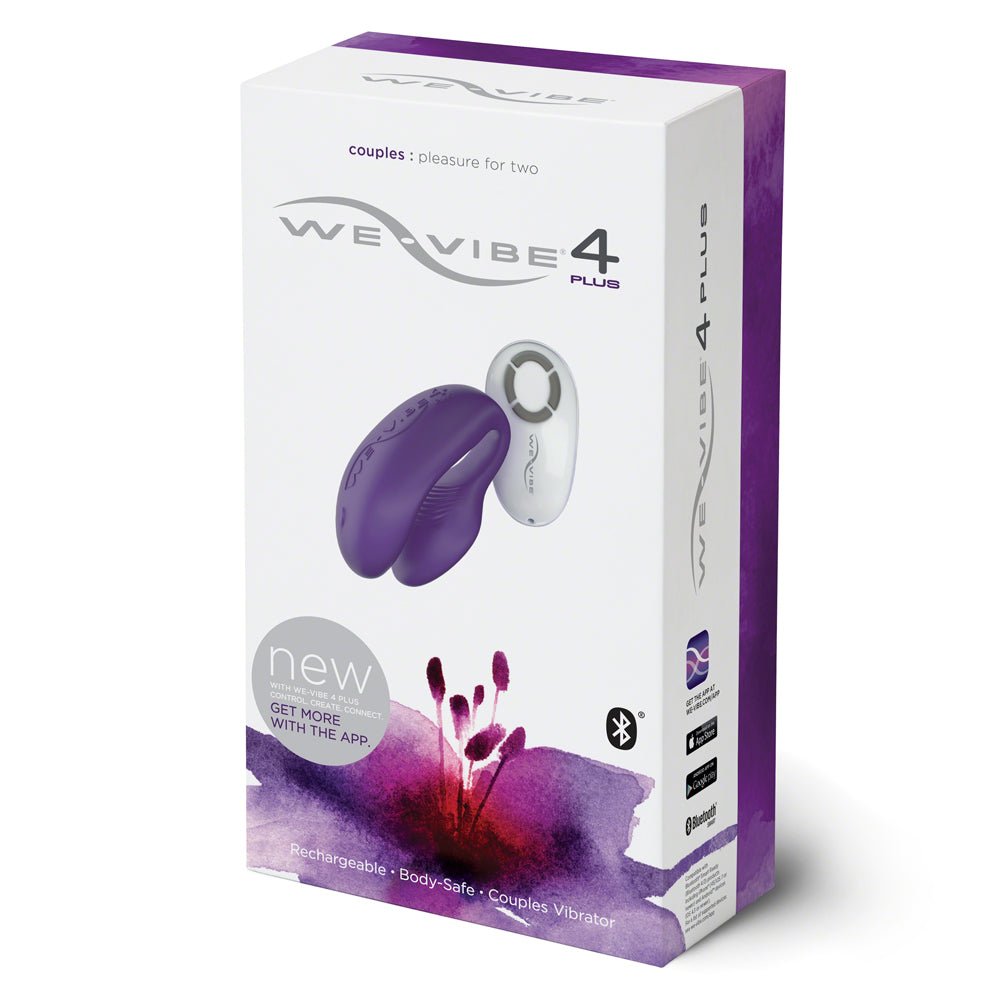We - Vibe 4 Plus with App - Purple - We - Vibe - 2 - Sexual Health - ThePharmacy