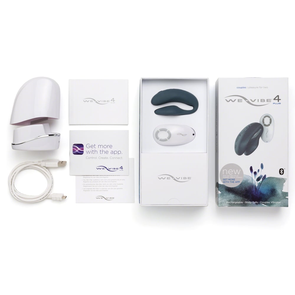 We - Vibe 4 Plus with App - Slate - We - Vibe - 2 - Sexual Health - ThePharmacy