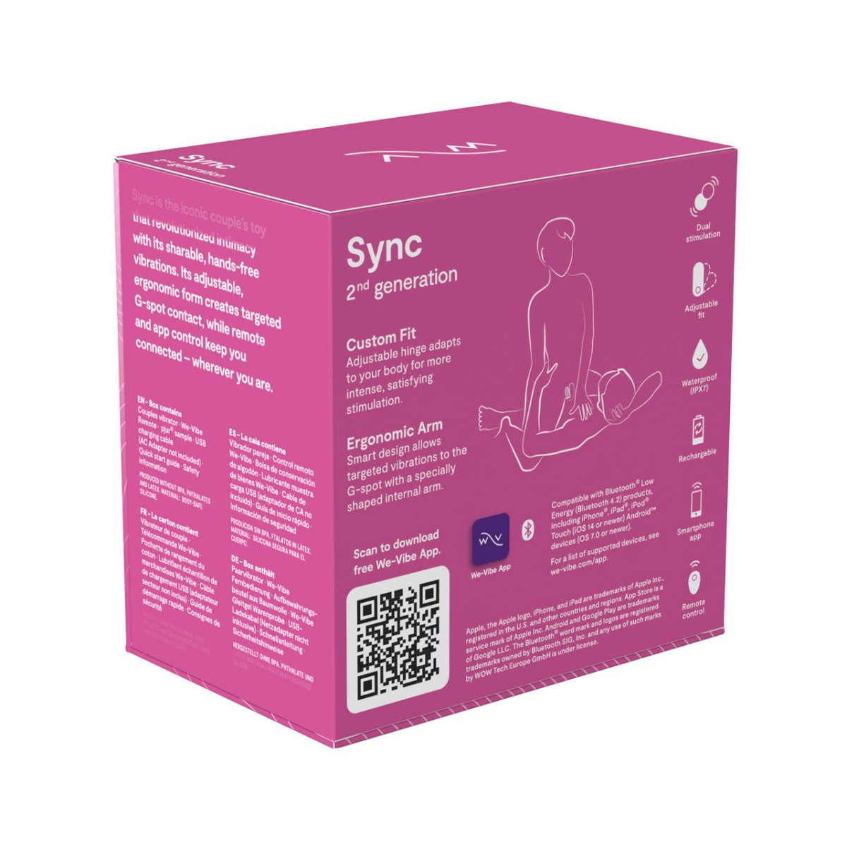 We - Vibe Sync 2 - Purple - We - Vibe - 2 - Sexual Health - ThePharmacy