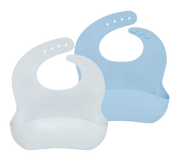 WeanMeister EasyRinse Baby Feeding Bibs - Grey / Blue - Wean Meister - 1 - Brands - ThePharmacy