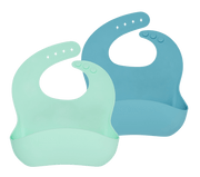 WeanMeister EasyRinse Baby Feeding Bibs - Turquoise / Blue - Wean Meister - 1 - Brands - ThePharmacy