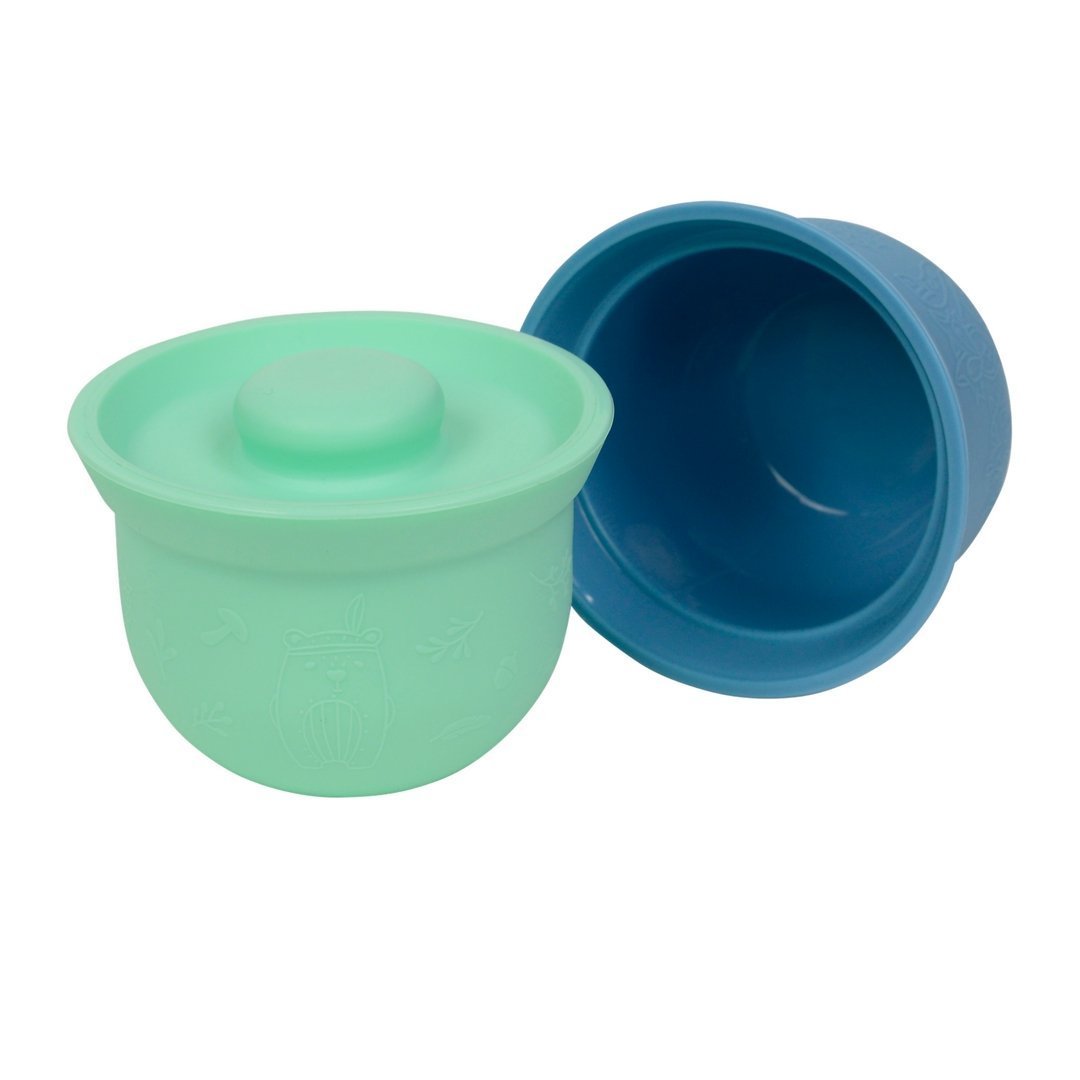 WeanMeister Mini AdoraBOWLS - Turquoise & Teal Blue - Wean Meister - 1 - Baby & Kids - ThePharmacy