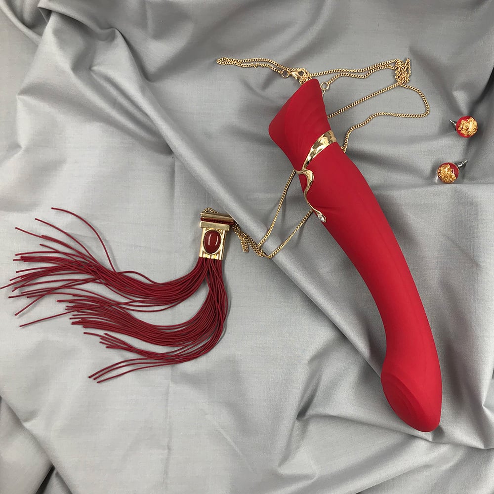 Zalo Queen Vibrator - Wine Red - Zalo - 7 - Sexual Health - ThePharmacy